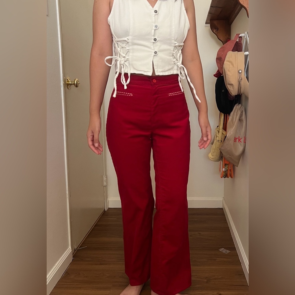 Vintage 70s Levi’s corduroy wide leg pants